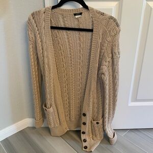 J Crew Crochet Cardigan